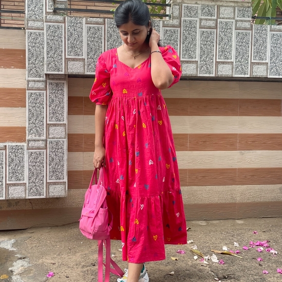 Sakhiyaan Jaipur Dresses & Skirts - Pink Flared Dress